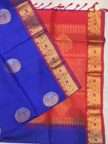 SOFT SILK SAREE WITH BLOUSE